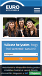 Mobile Screenshot of euro-nyelviskola.hu